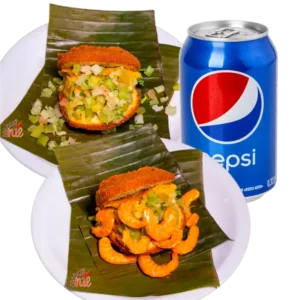 Combo Casal: 2 Acarajés + Refrigerante