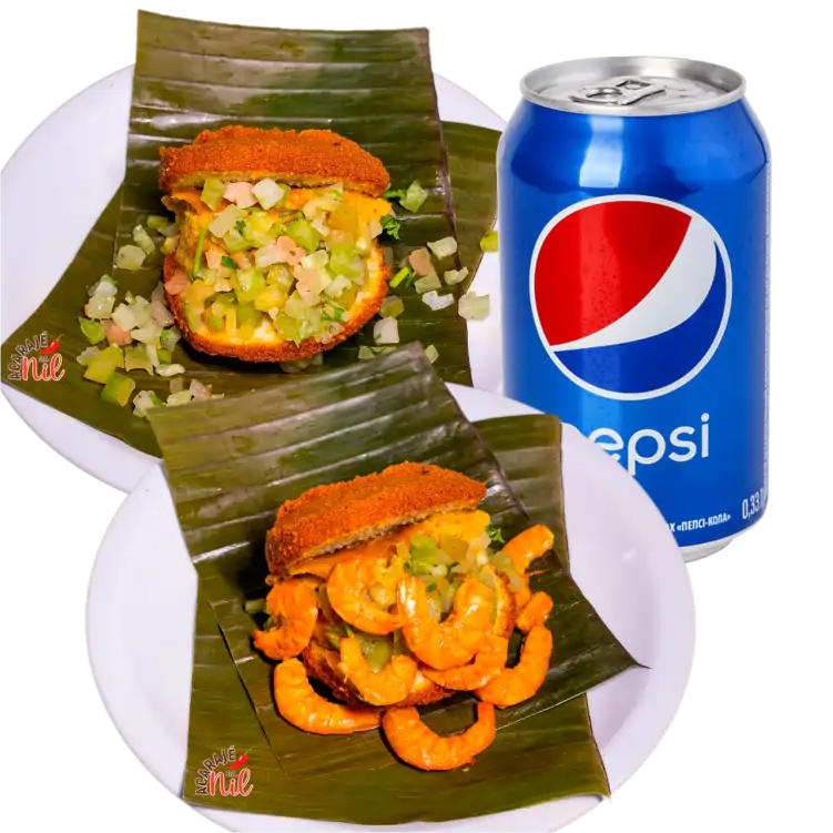 Combo Casal: 2 Acarajés + Refrigerante